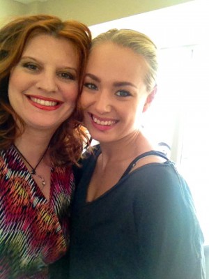 Jag och Sandra - makeupartist