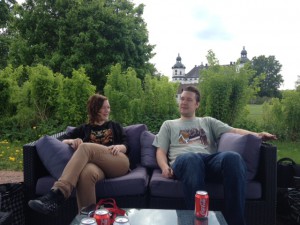 Lunchpaus - Bella och Christian